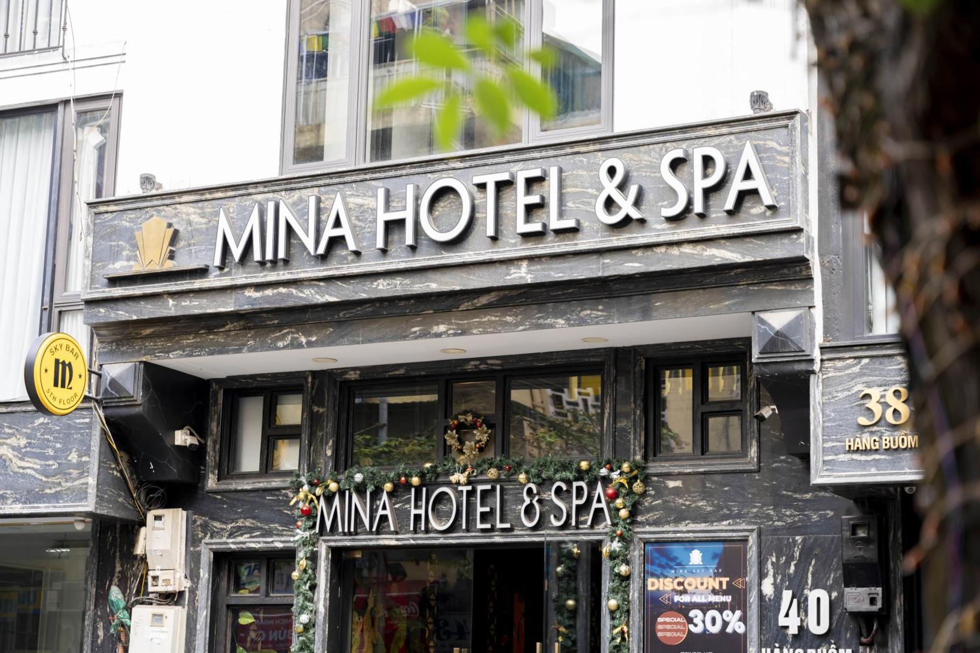 Mina Hotel And Spa Hanoi Exterior foto