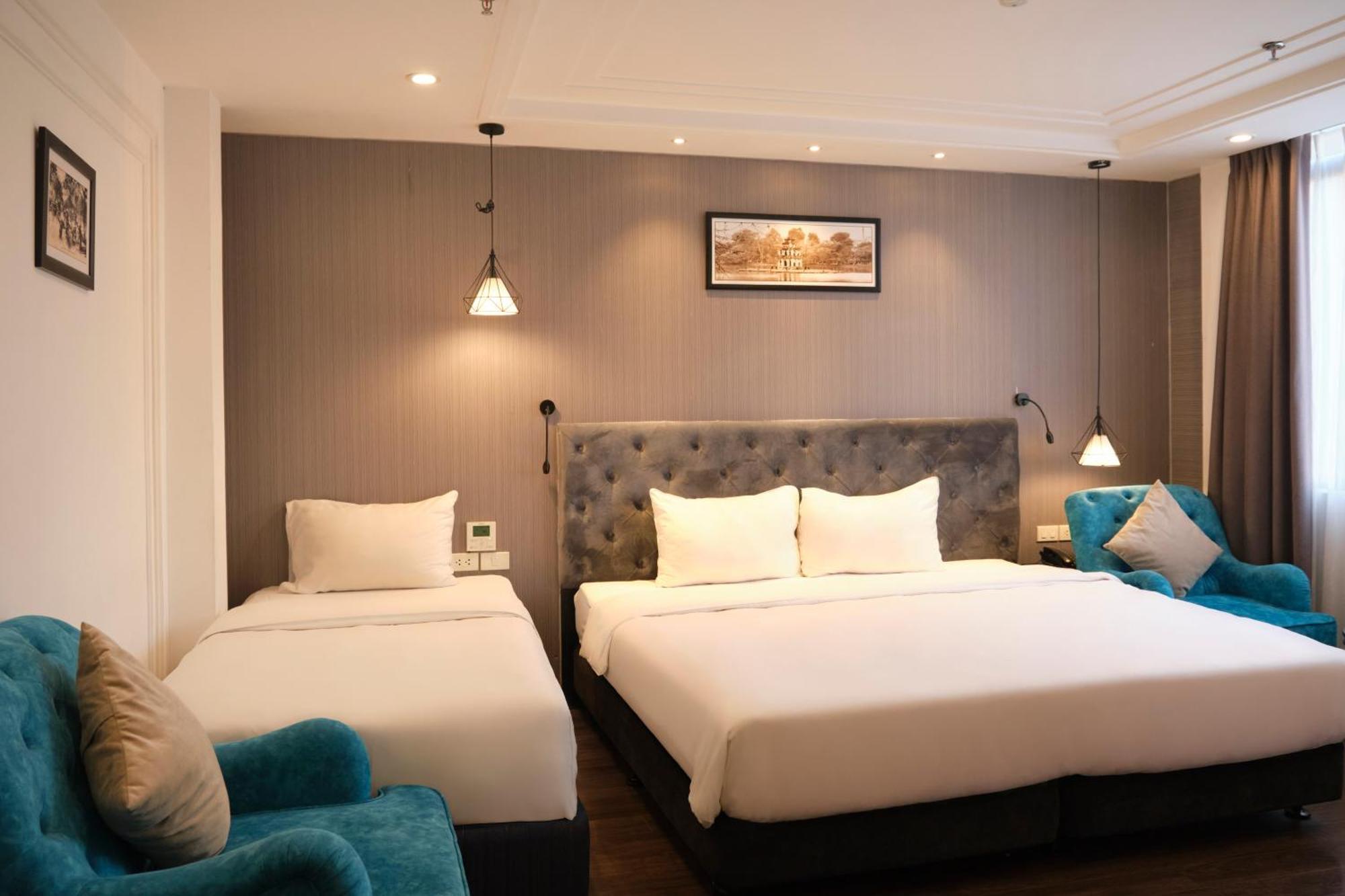 Mina Hotel And Spa Hanoi Exterior foto